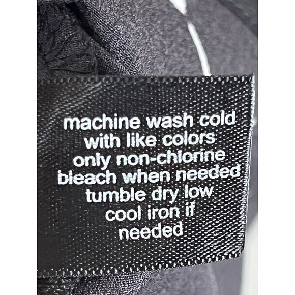 Lane Bryant Top Women 14 Black Floral Ruffle Heart Pullover Whimsigoth Fairy 80s - Picture 8 of 11